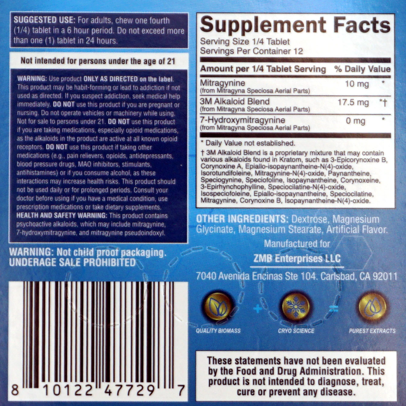 3M Grab & Go Relief Tablets – Trial Pack